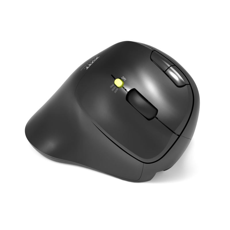 NONAME - PORT CONNECT ERGO SOFT COLLECTION/Vertikálna/Optická/Pre pravákov/1 600 DPI/USB+BT/Čierna