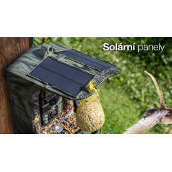 EVOLVEO StrongVision BirdFeeder - Chytré krmítko pre ptákov s kamerou a solárnym panelom
