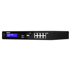 QNAP NVPE zariadenia QuCPE-3032-C3558R-8G (4core C3558R 2,4 GHz, 8GB RAM, 2x M.2, 8x2,5GbE, 2x10G SFP+)
