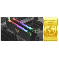 Patriot Viper/DDR4/32GB/3600MHz/CL20/2x16GB/RGB/Black