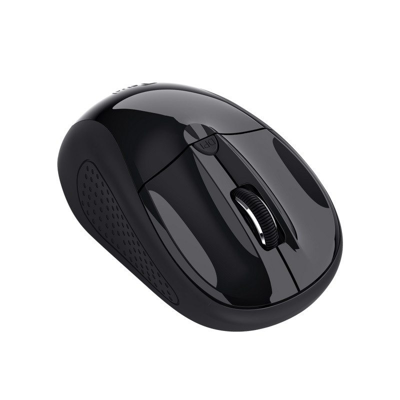 TRUST BASICS/Kancelárska/Optická/1 600 DPI/Bezdrôtová USB/Čierna