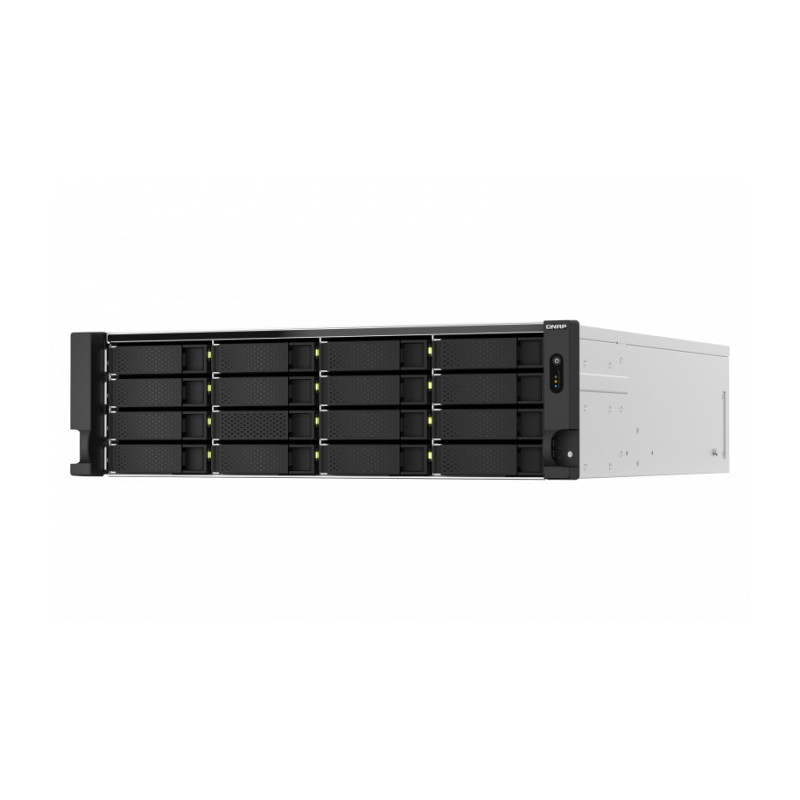 QNAP TS-h2287XU-RP-E2378-64G (Xeon 4,8 GHz, ZFS, 64GB ECC RAM, 16x 3,5'' + 6x2,5'', 2x 2,5GbE, 2x10GbE)