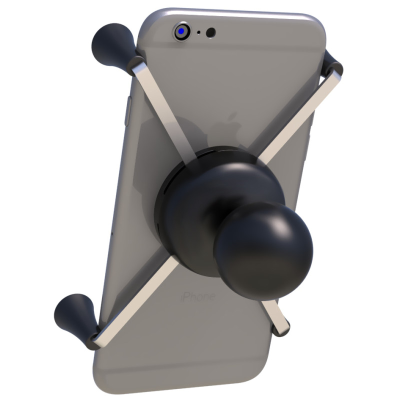 BRODIT - RAM Mounts X-Grip univerzálny držiak na mobilný telefón s 1,5'' guľovým čapom