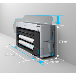 Epson SureColor/SC-T7700D/Tisk/Ink/Rola/LAN/WiFi/USB