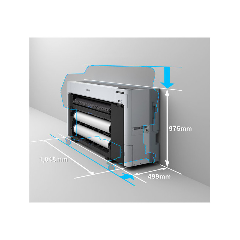 Epson SureColor/SC-T7700D/Tisk/Ink/Rola/LAN/WiFi/USB