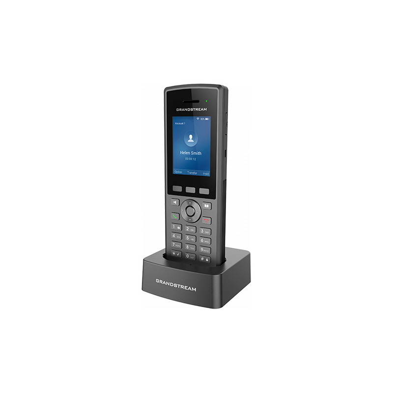 Grandstream WP825 SIP WiFi telefón, odolná IP67, 2,4 bar. displ., 2SIP úč., BT, Micro USB, Handover