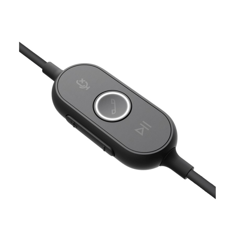 LOGITECH OEM - Akcia Náhlavná sada Logitech ZONE WIRED GRAPHITE _