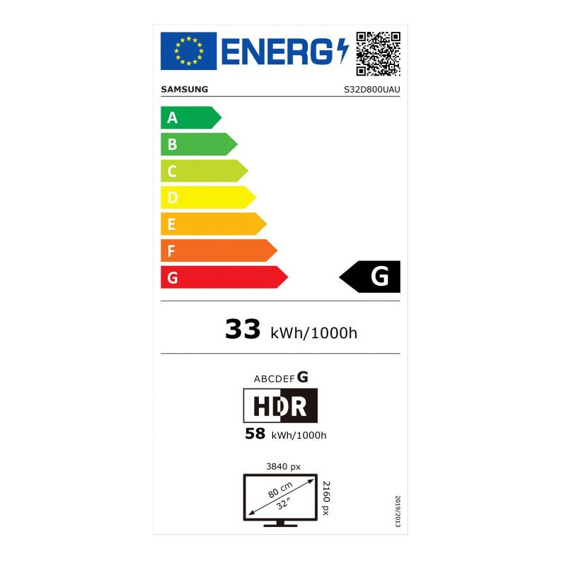 Samsung ViewFinity S8/S80UD/32''/VA/4K UHD/60Hz/5ms/Black/3R