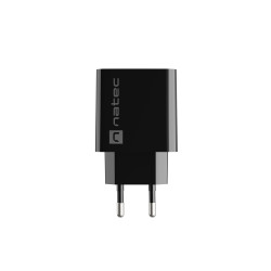 Univerzálna nabíjačka Natec RIBERA 20W 1X USB-C, čierna