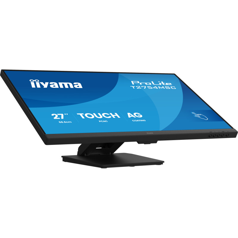 27'' iiyama T2754MSC-B2AG: IPS, FHD, AG, 10P, HDMI, repr