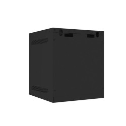 LANBERG RACKOVÁ SKRIŇA 10'' PRO MONTÁŽ NA STENU 6U/280X310 PRO VLASTNÚ MONTÁŽ S KOVOVÝMI DVERAMI ČIERNA