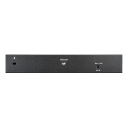D-Link DGS-2000-10P Managed PoE switch, 8x GbE PoE+, 2x SFP, PoE 65W, fanless