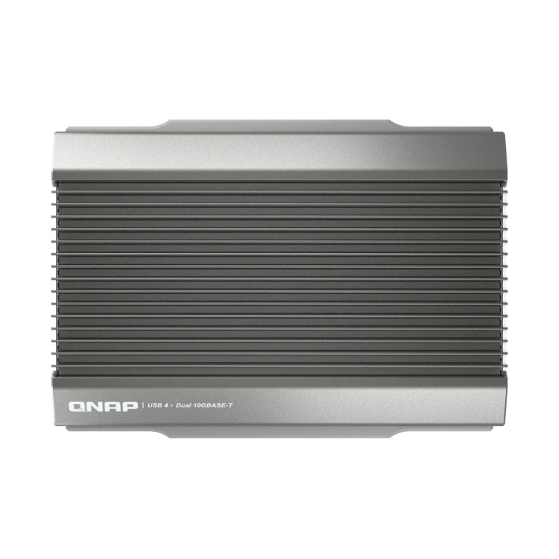 QNAP QNA-UC10G2T - adaptér USB-C 4 (podpora Thunderbolt 3 a 4) na 2x 10GbE NBASE-T (pasívne chladenie)