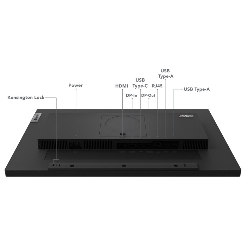 Lenovo ThinkVision/T24m-29/23,8''/IPS/FHD/60Hz/6ms/Blck-Red/3R