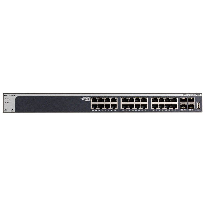 NETGEAR 28PT 10G SMART SWITCH W/4 SFP+, XS728T