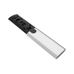 Externý box pre SSD Natec RHINO M.2 NVME LITE USB-C 3.2 GEN 2, hliníkové telo, ARCTIC SILVER