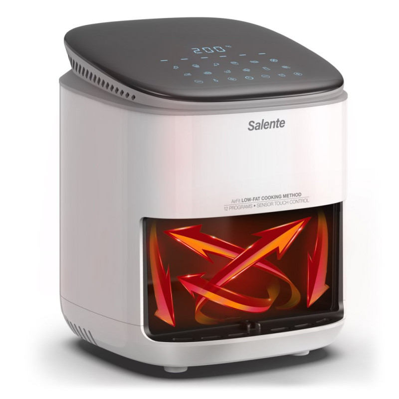 Salente AirFit, teplovzdušná fritéza 4v1, 3,5 l, biela
