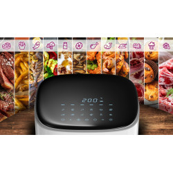 Salente AirFit, teplovzdušná fritéza 4v1, 3,5 l, biela