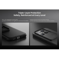 Nillkin CamShield PRE Zadný Kryt pre Xiaomi 17T Transparent Black