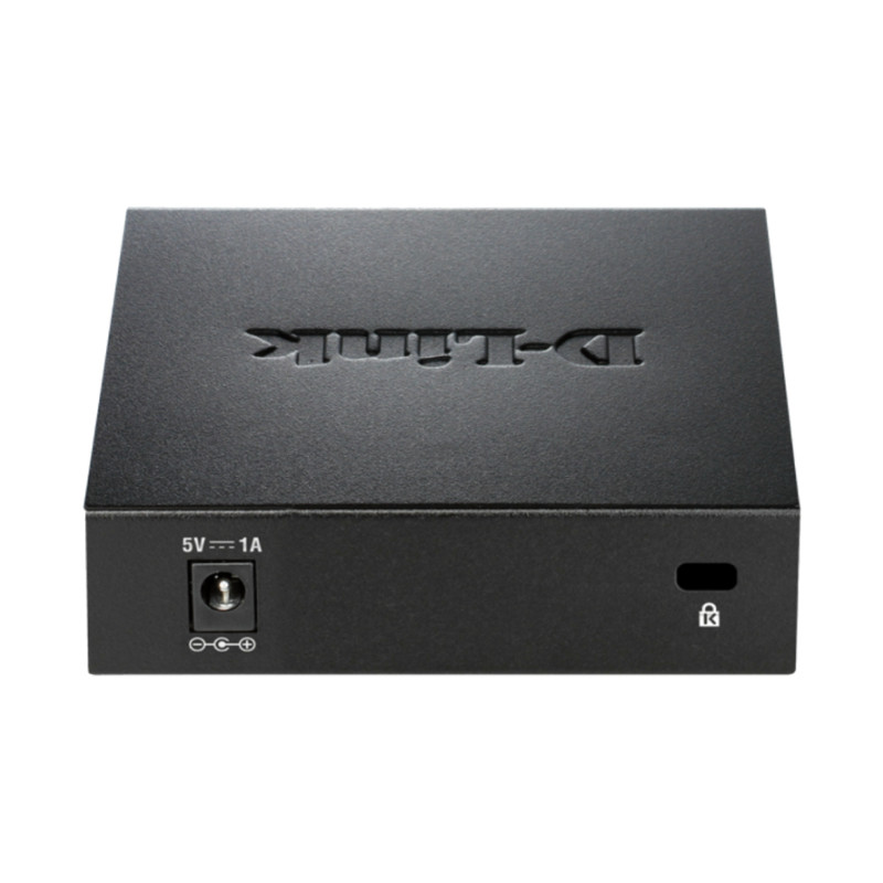 D-Link DES-105 kovový 5-port 10/100 Desktop Switch