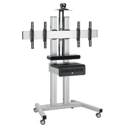 VOGELS - Vogel's PFT8530S pojazdný podstavec Connect-it Floor strieborný