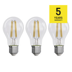 EMOS - LED žiarovka A60/E27/5W/75W/1060lm/teplá biela 3KS