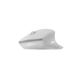 Natec optická myš SISKIN 2/Kancelárska/Optická/Pre pravákov/1 600 DPI/USB+BT/Biela
