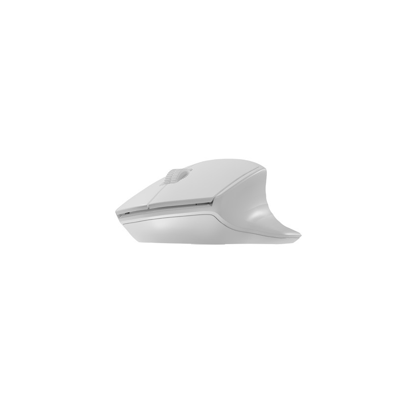 Natec optická myš SISKIN 2/Kancelárska/Optická/Pre pravákov/1 600 DPI/USB+BT/Biela