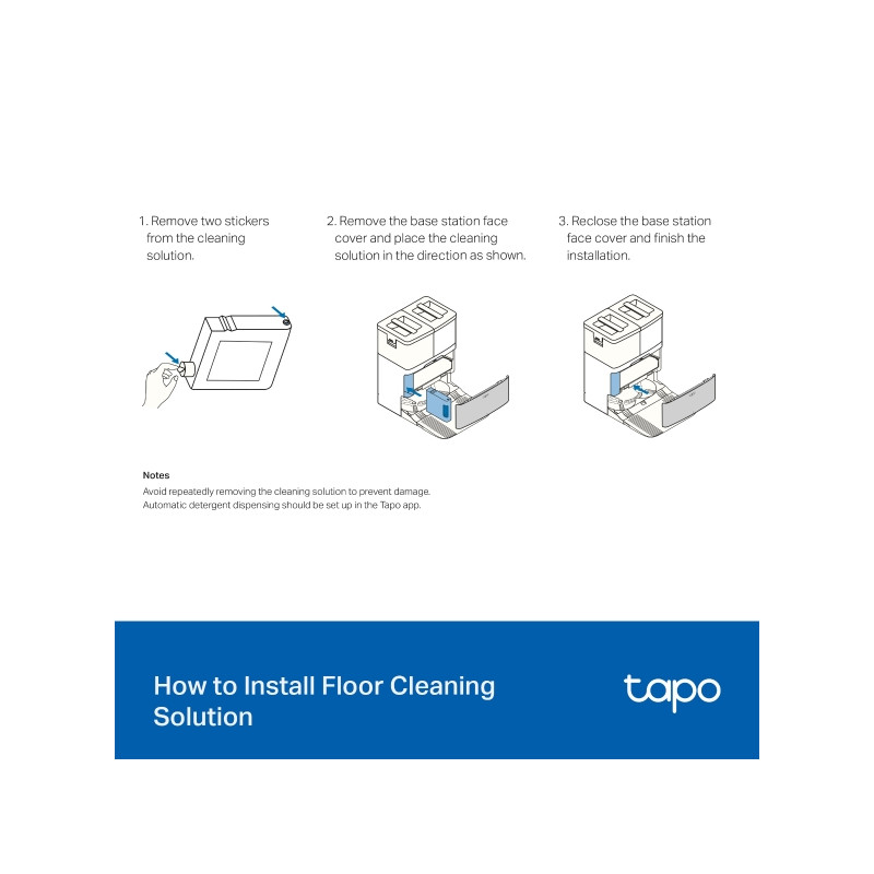 TP-LINK - Tapo RVA450 Hard Floor Cleaning Solution