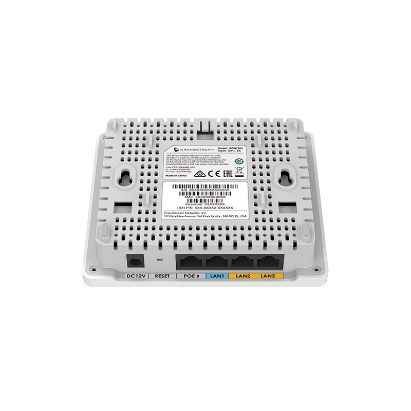 Grandstream GWN7604 prístupový bod, Wi-Fi 6 AX3000, 3Gb/s, MU-MIMO, POE+, 256 klientov