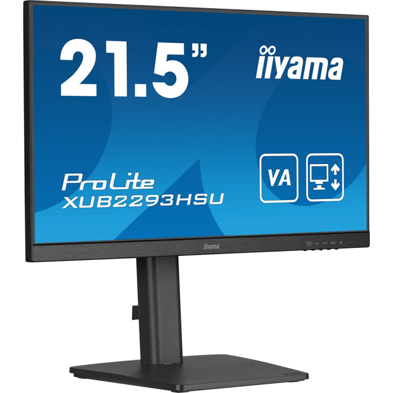 iiyama ProLite/XUB2293HSU-B7/21,5''/IPS/FHD/100Hz/1ms/Black/3R