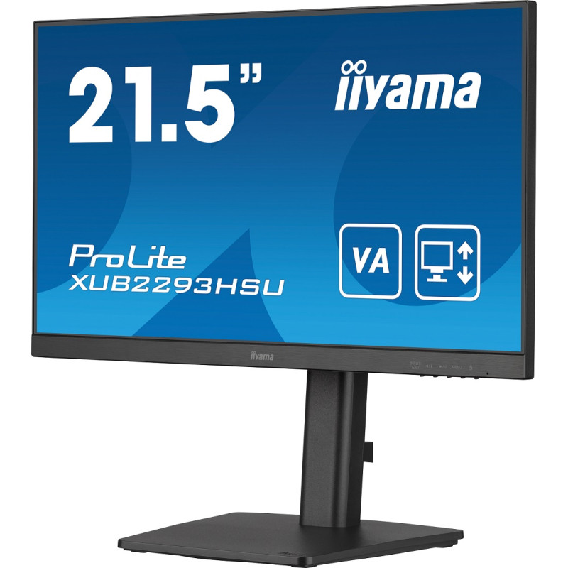 iiyama ProLite/XUB2293HSU-B7/21,5''/IPS/FHD/100Hz/1ms/Black/3R