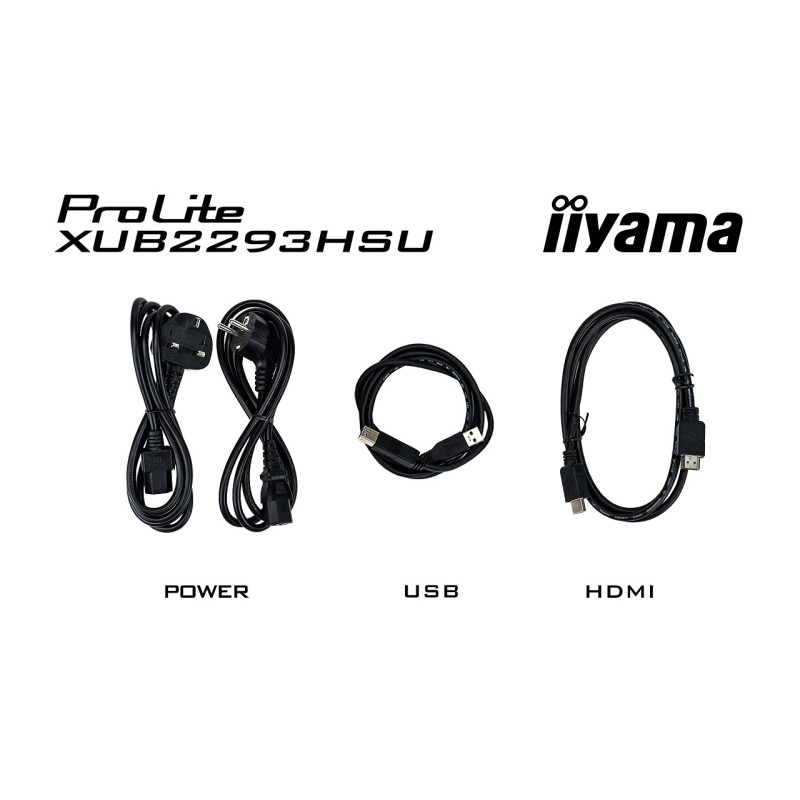 iiyama ProLite/XUB2293HSU-B7/21,5''/IPS/FHD/100Hz/1ms/Black/3R