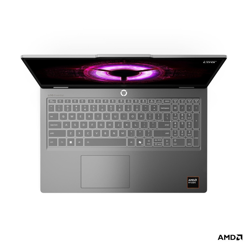 Lenovo LOQ Essential/15ARP11/R7-170/15,6''/FHD/16GB/512GB/RTX 5050/W11H/Gray/2R