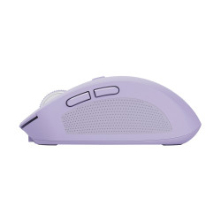 Trust Ozaa/Kancelárska/Optická/Pre pravákov/3 200 DPI/USB+BT/Fialová