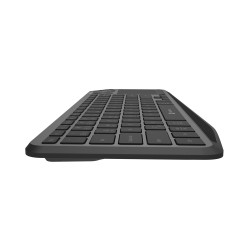 Bezdrôtová klávesnica pre Smart TV Natec TURBOT 2/USB+BT/US/Čierna