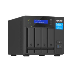 QNAP TVS-h474-PT-8G (2core 3,7 GHz, ZFS, 8 GB RAM, 4x SATA, 2x M.2 NVMe, 2x PCIe, 2x 2,5GbE, 1x HDMI)