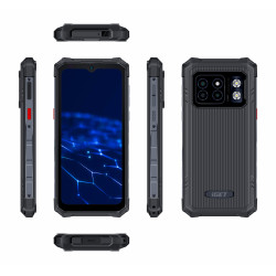 iGET T2 8 + 256 Black - odolný mobilný telefón