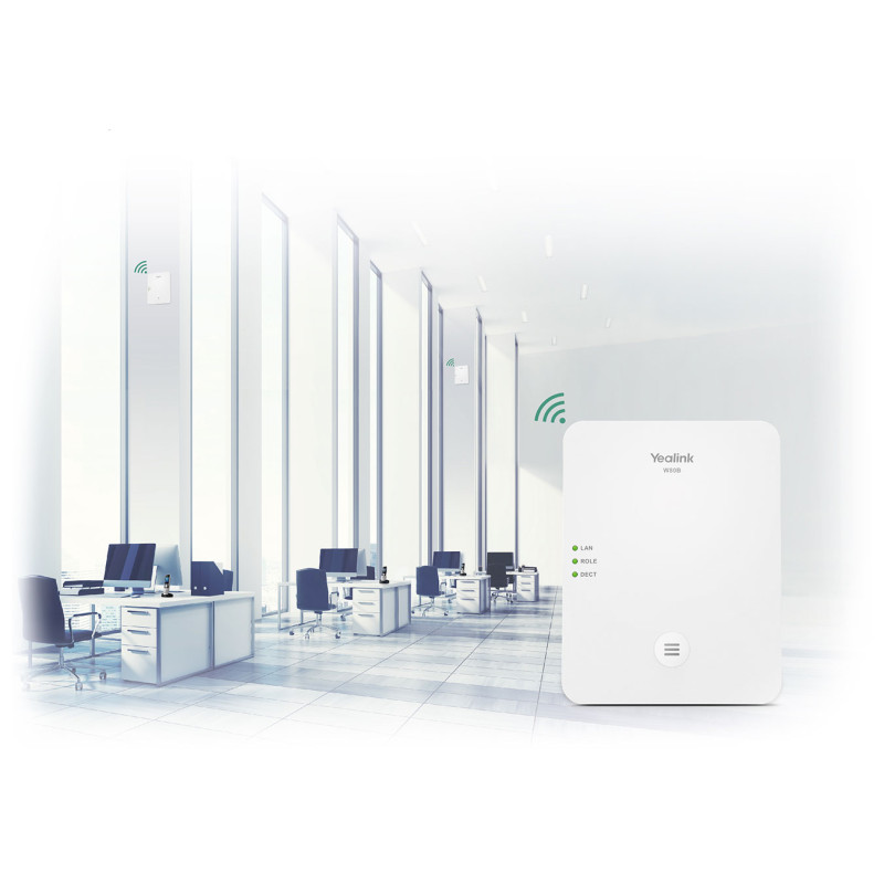 Yealink W80DM SIP DECT manažér, multi-bunkový systém