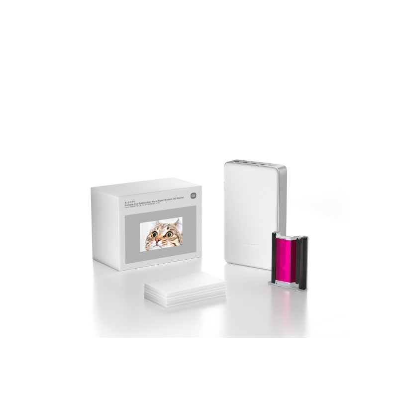 Xiaomi Portable Dye-Sublimation Photo Paper Stickers (50 Sheets)