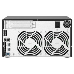 QNAP TS-832PX-4G (1,7 GHz, 4 GB RAM, 8x SATA, 2x 2,5GbE, 2x 10G SFP+, 1x PCIe slot, 3x USB 3.2)