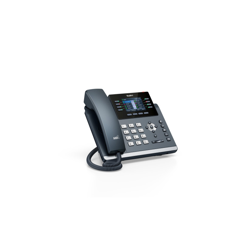 Yealink SIP-T44W SIP telefón, PoE, 2,8'' 320x240 LCD, 21 prog.tl., Wi-Fi, Bluetooth