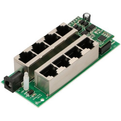 OEM - MaxLink Gigabitový 4-portový PoE panel, 802.3af/at