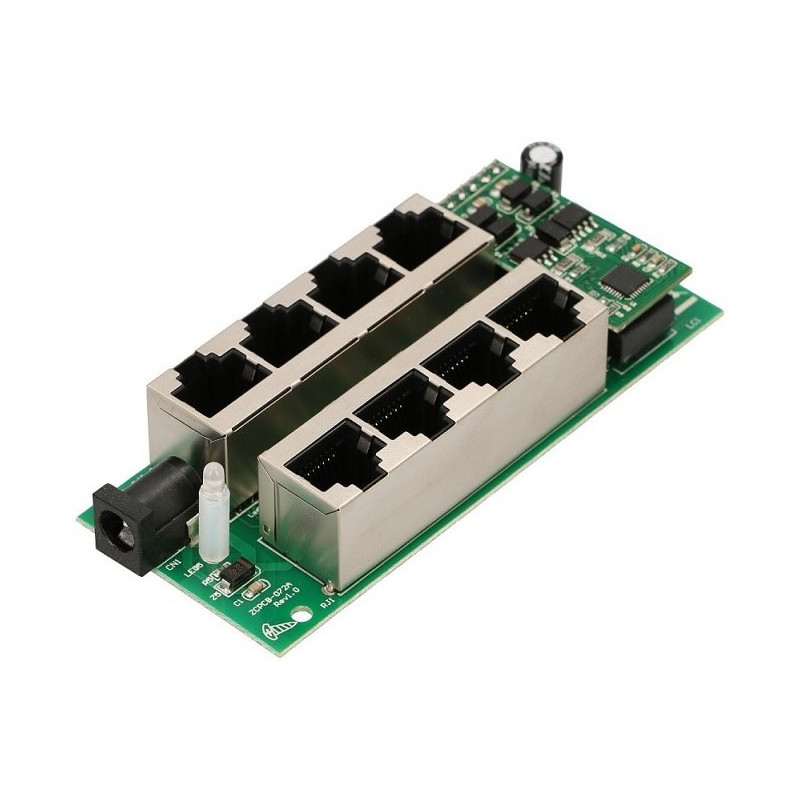 OEM - MaxLink Gigabitový 4-portový PoE panel, 802.3af/at