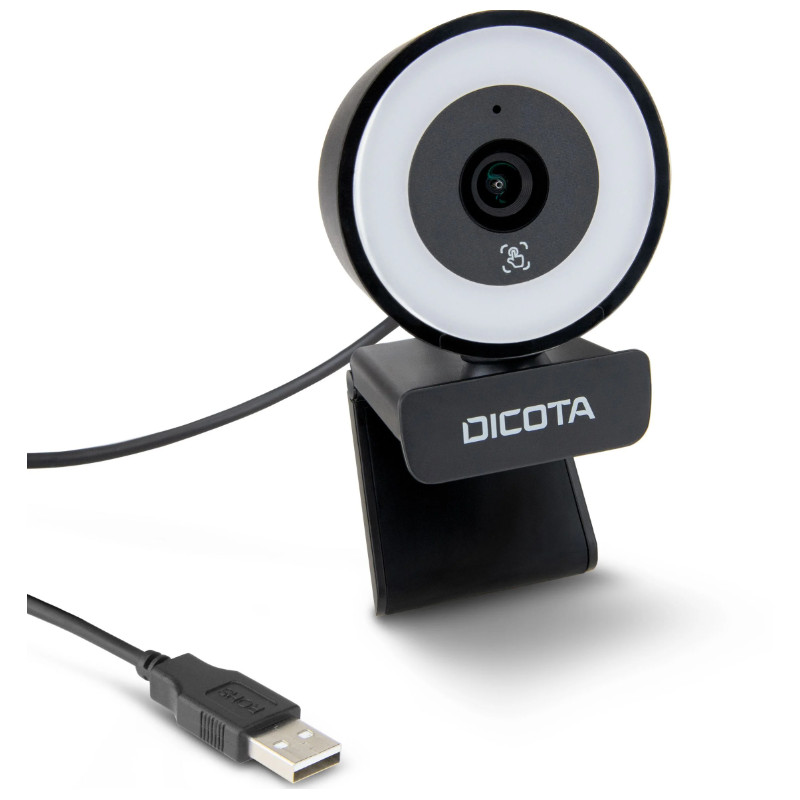 DICOTA Webcam Ringlight 5MP