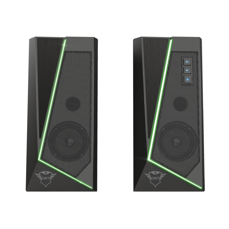 TRUST GXT609 ZOXA RGB/Stereo/12W/Čierna