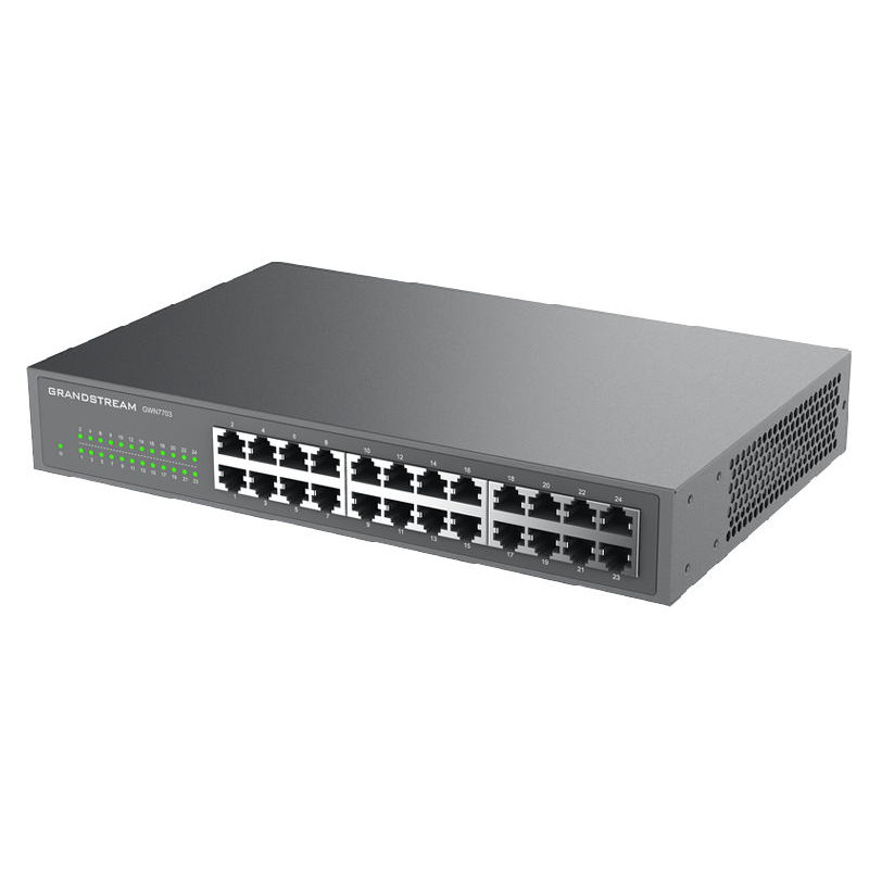 Grandstream GWN7703 Unmanaged Network Switch, 24 portov