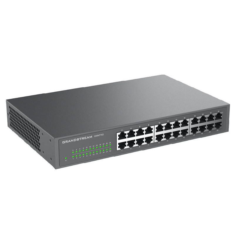 Grandstream GWN7703 Unmanaged Network Switch, 24 portov