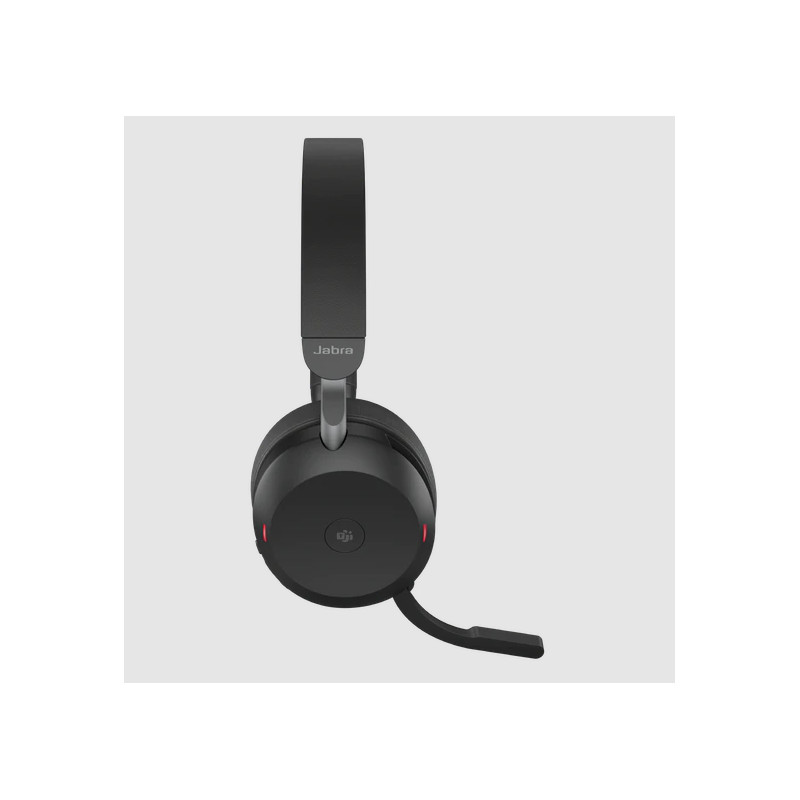 Jabra Evolve2 75/Stereo/ANC/USB-C/BT/Bezdrať/MS/Stand/Čierna