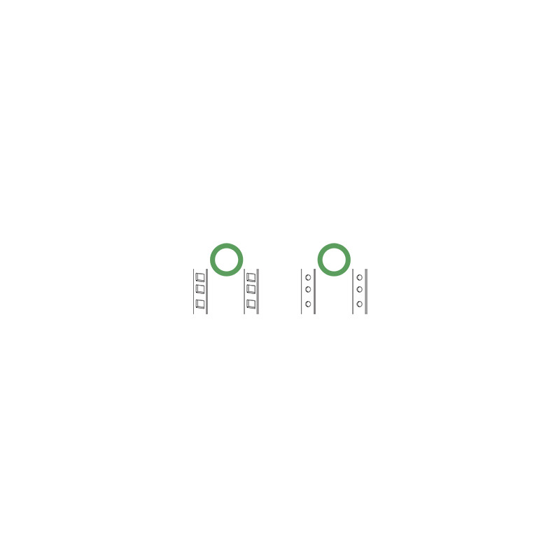 QNAP Rail Kit, podpora rack-post 126 ~ 415mm pre 1U/2U/3U short-depth rackmount QNAP model